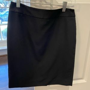 Loft black pencil skirt